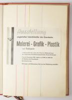 1967 Ausstellung ungerischer Laienkünstler der Eisenbahn, Malerei - Grafik - Plastik aus Budapest, m...