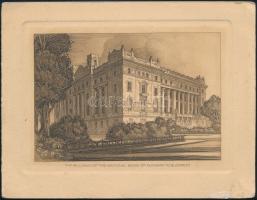 Horváth Endre (1896-1954): A Magyar Nemzeti Bank épülete (The Building of the Hungarian National Ban...