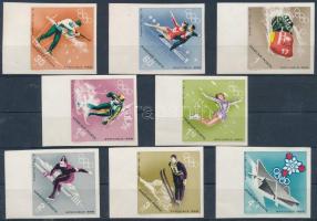 1968 Téli Olimpia (III.) - Grenoble ívszéli vágott sor