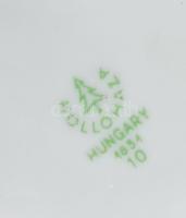 Hollóházi butykos, jelzett, hibátlan, m: 20,5 cm