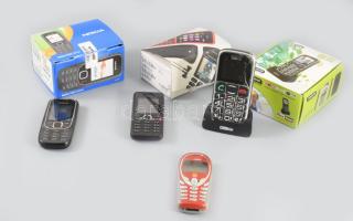 4 darab mobiltelefon, közte Nokia