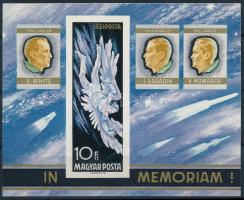 1968 In memoriam vágott blokk