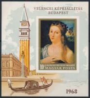 1968 Festmény (IV.) vágott blokk (6.000)