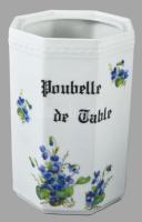 Német asztali ételhulladékgyűjtő, jelzett, hibátlan, m: 17 cm