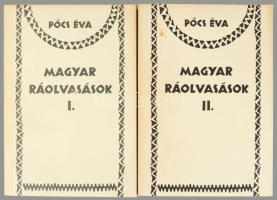 Pócs Éva: Magyar ráolvasások I-II. Bp., 1986, MTA. 729p. Kiadói papírkötés