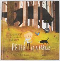 Szergej Prokofjev: Péter és a Farkas. Holnap kiadó, é.n., kiadói kartonált papírkötés, CD melléklett...