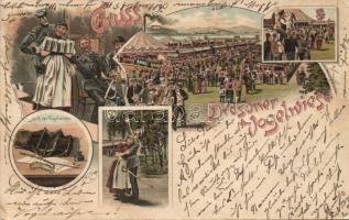 1899 Dresdner Vogelwiese litho