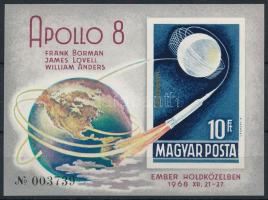 1969 Apollo-8 vágott blokk (5.000)
