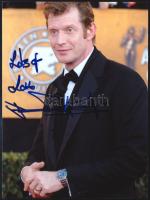 Jason Flemyng (1966-) angol színész aláírása őt ábrázoló fotón, 17x13 cm / Signed photo of Jason Fle...