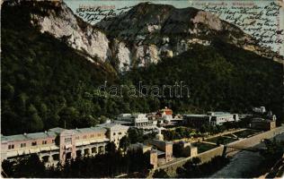 1904 Herkulesfürdő, Baile Herculane; Mittelpunkt / a fürdő központja / spa (EB)