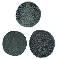 1498-1503. Denár Ag "II. Ulászló" (3x) (0,55g / 0,74g / 0,54g) T:XF-VF
Hungary 1498-1503....