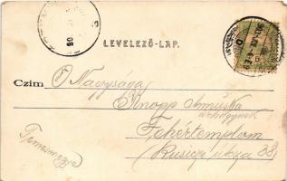 1903 Herkulesfürdő, Baile Herculane; Szapáry fürdő. Emil Jäger kiadása / Szapári-Bad / spa (EK)