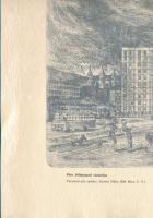 Olvashatatlan jelzéssel (.. Ernő?): Pécs, délnyugati városrész. Rézkarc, papír, jelzett, hártyapapír...