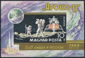 1969 Apollo-11 vágott blokk (6.000)