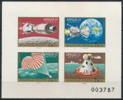 1970 Apollo-13 vágott blokk (4.000)