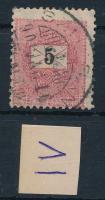 1899 5kr "b" számvízjelállással (5.200)