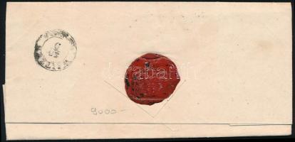 1860 10kr II. levélen "PESTH" - "WAITZEN"