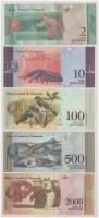 Venezuela 2016-2018. 2B - 100.000B (5xklf) T:UNC-AU
Venezuela 2016-2018. 2 Bolívares - 100.000 Bolí...