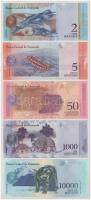 Venezuela 2012-2018. 2B - 10.000B (5xklf) T:UNC-AU
Venezuela 2012-2018. 2 Bolívares - 10.000 Bolíva...
