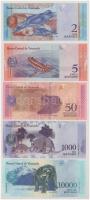 Venezuela 2007-2018. 2B - 10.000B (5xklf) T:UNC-AU
Venezuela 2007-2018. 2 Bolívares - 10.000 Bolíva...