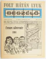 Beszélő folyóirat 1991 évfolyamának 11 darab száma