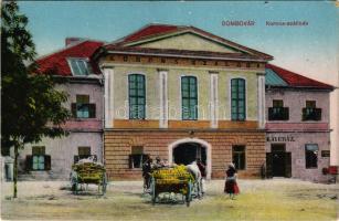Dombóvár, Korona szálloda és kávéház. Vasúti levelezőlapárusítás 9172