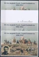 2025/07 Feszty Árpád 4 db-os emlékív garnitúra (30.000)