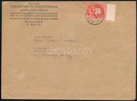 1946 Helyi levél Lovasfutár 10 ezer P egybélyeges bérmentesítéssel, "BUDAPEST"