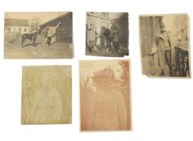 cca 1914-1918 Vegyes katonai fotó tétel, 20 db, változó méretben és állapotban (közte sérült)