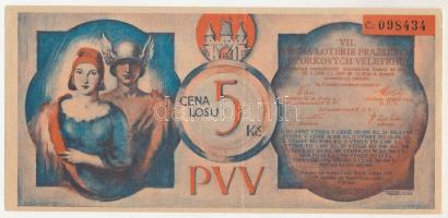 Csehszlovákia 1930. "VII. Vecná Loterie Prazskych Vzorkovych Veletrhu" (VII. Prágai Mintav...