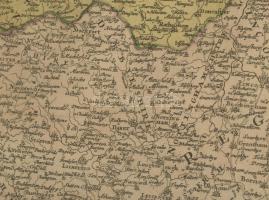 (Nagy Britannia térképe) Magnae Britanniae Pars Meridionalis, in qua Regnum Angliae tam in septem An...