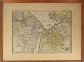 (Egyiptom, Ciprus és a Szentföld) Seutter, Matthaus (1678 - 1757): Deserta Aegypti Thebaidies Arabia...