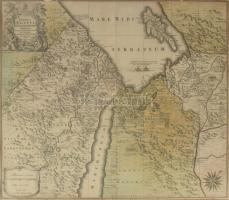 (Egyiptom, Ciprus és a Szentföld) Seutter, Matthaus (1678 - 1757): Deserta Aegypti Thebaidies Arabia...