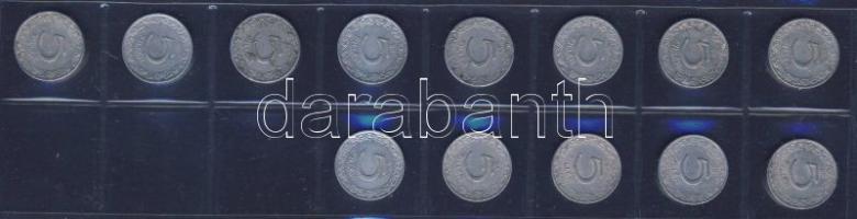 1948-1965. 5f (13x) T:2