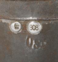1908 mérőpohár, fém, m: 9,5 cm