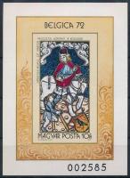 1972 Belgica vágott blokk (5.000)