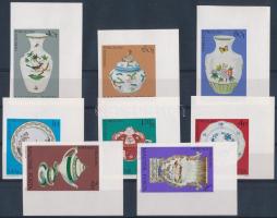 1972 Herendi porcelánok ívsarki vágott sor