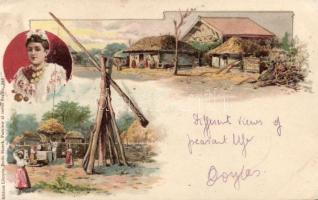 Romanian folklore litho (EK)