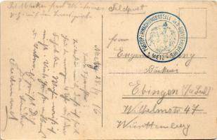 1916 Metz, Oberpostdirektion / post directorate + "Postüberwachungsstelle des Gouvernements Met...