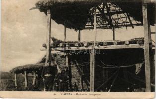 1918 Naousa, Naoussa, Niausta; Habitation bourgeoise / Greek folklore (EK)