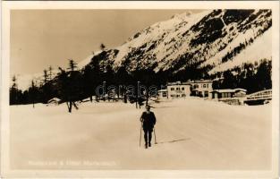 Morteratsch, Restaurant &amp; Hotel Morteratsch, winter sport