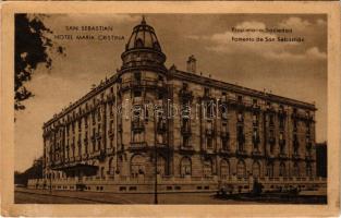 San Sebastián, Hotel Maria Cristina (small tear)