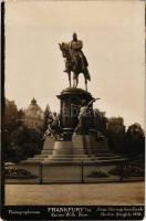 Frankfurt, Kaiser Wilhelm Denkmal / monument. Neue Photogr. Gesellsch. Berlin-Steglitz 1898. (EK)