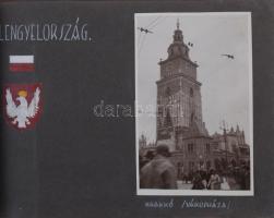1931 Északi emlékek, IV. Finn-Ugor Kongresszus, 114 db RÉGI fotó és képeslap albumba ragasztva, orsz...