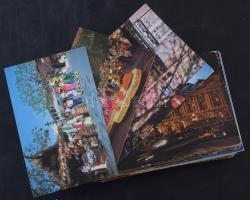 100 db MODERN külföldi város képeslap / 100 modern foreign town postcards