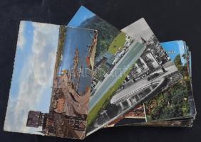100 db MODERN külföldi város képeslap / 100 modern foreign town postcards