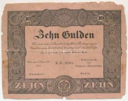 1834. 10G "Privilegirte Oesterreichische National-Bank" formulare T:G 
Adamo G70M
