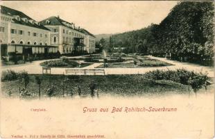 1900 Rogaska Slatina, Rohitsch-Sauerbrunn; Curplatz / spa (EK)