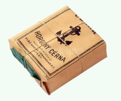Első Magyar Cérnagyár R.T. Újpest bontatlan Horgony cérna, 10x10 cm