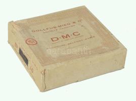 Dollfus-Mieg &amp; Cie, Mulhouse Belfort Paris bontatlan cérna, 11,5x11,5 cm